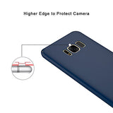 Galaxy S8 2017 Case,FANSONG Slim Anti-Scratch Shock Resistant Hard PC Phone Case for Samsung Galaxy S8 2017 Case (Blue)