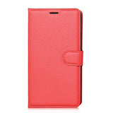 KuGi BLU Life One X2 Mini case,ultra-thin MX style PU Cover + TPU Back Wallet stand Case For BLU Life One X2 Mini smartphone(Red)